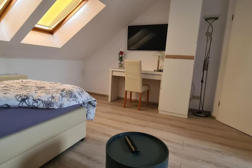 Ganze 2-Raum Ferienwohnung Links Baderitz Exterior foto