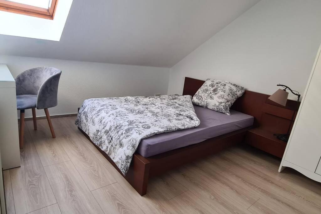 Ganze 2-Raum Ferienwohnung Links Baderitz Exterior foto